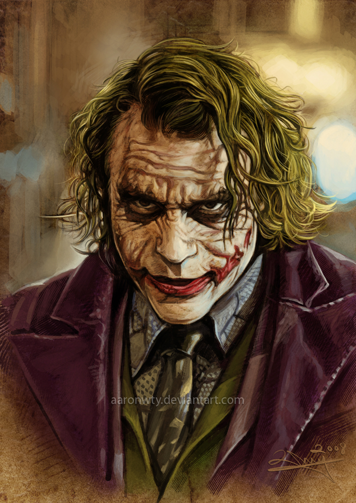Holy batmanflippin biscuits it's the Joker by aaronwty